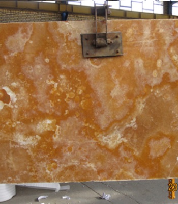 Stone Slab Orange Honey Onyx