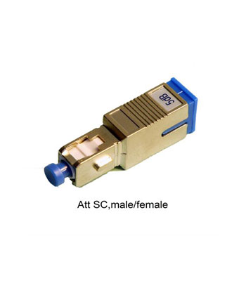 Attenuator Male/Female Fiber Optics